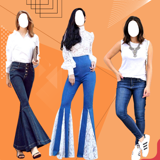 Girls Jeans Photo Suit