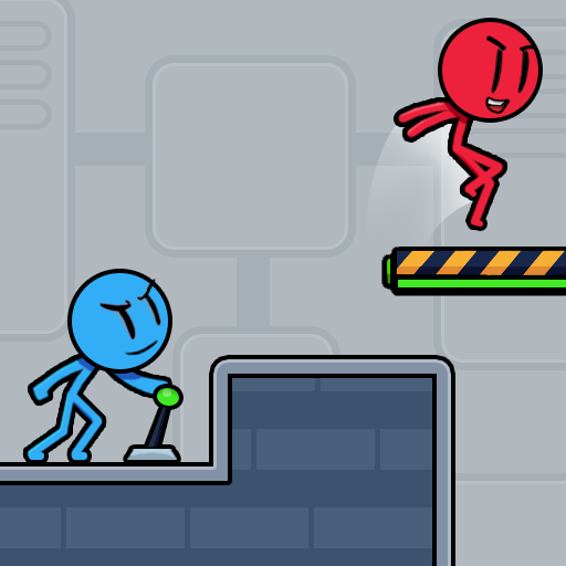 Stickman Vermelho e Azul