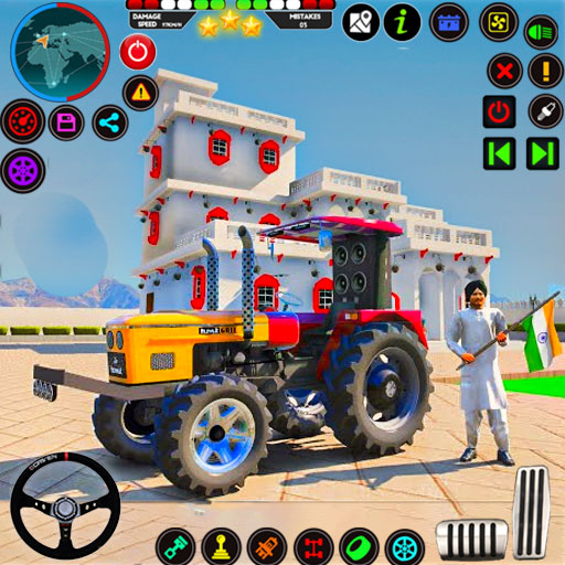 Real Farmer Tractor Driving 3D