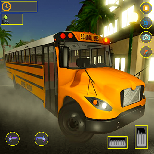 Indian School Bus Sim Games