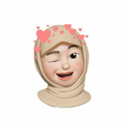 Muslim hijab Memoji Stickers