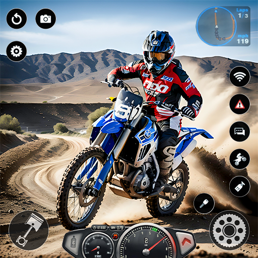 Motocross mx Dirt Bike-Spiele