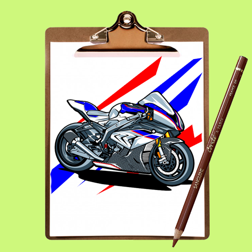 Disegna facilmente la moto