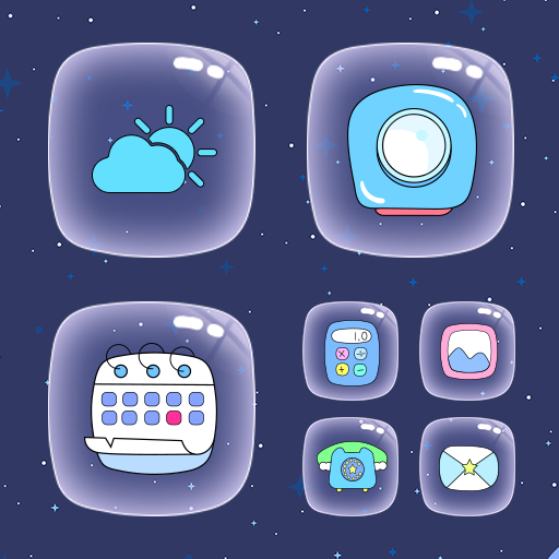 Wow Bear White Cute Icon Pack