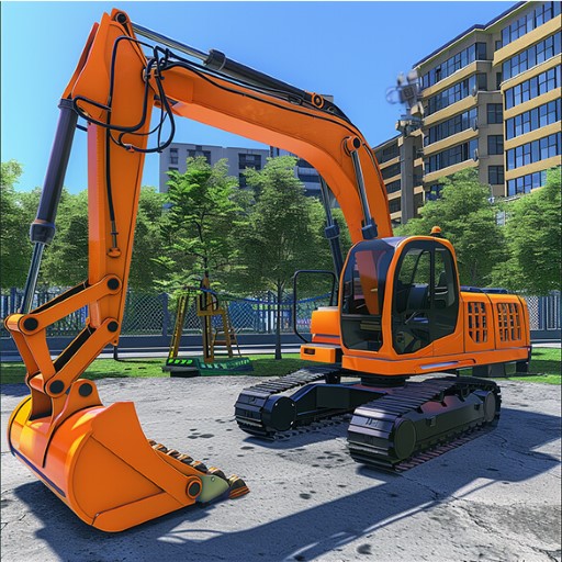 Crane Excavator Simulator 3D