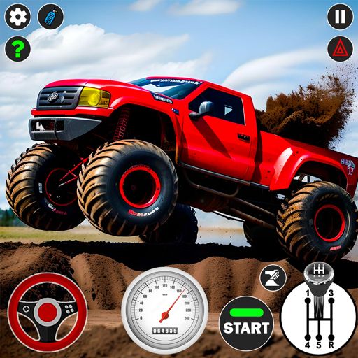 Pickup Truck Hill Climb Racing