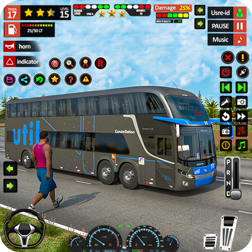 Classic bus simulator games 3d