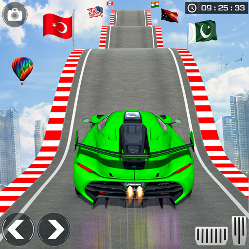 moden kereta stunt kereta game