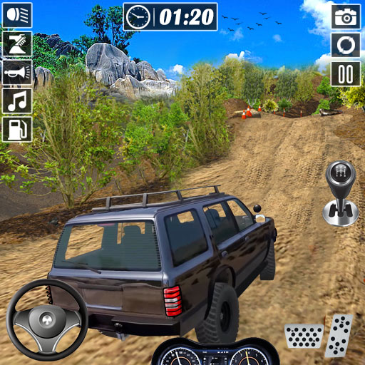 van weg af jeep simulator 4x4