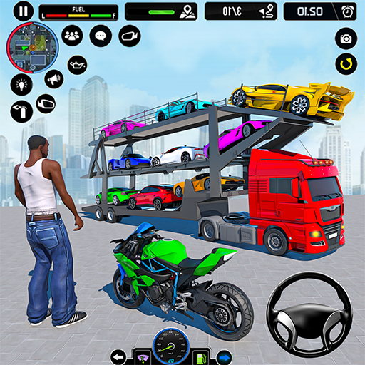 Car Transporter Truck 3D Games