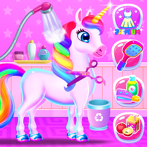 Rainbow Baby Unicorn Pet