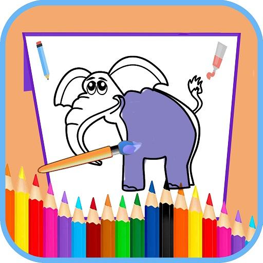 Aprendendo Animais Colorir App