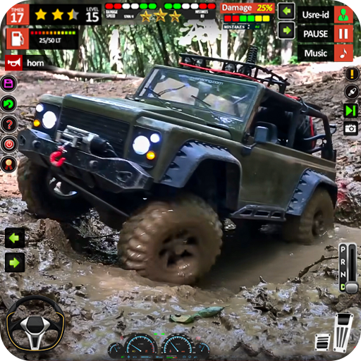 SUV-Jeep-Spiel: Jeep-Fahren 3d