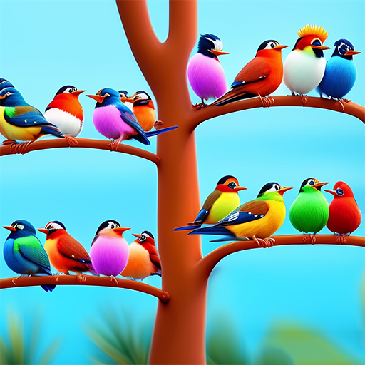 Color Bird Sort Puzzle Games