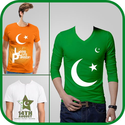 Pak Flag Shirt Photo Editor