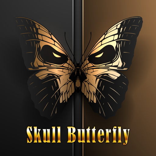 Skull Butterfly Thema +HOME