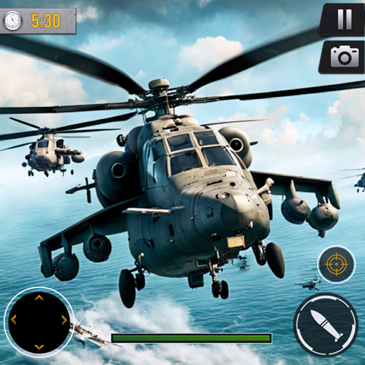 Gunship Battle desligada Jogo