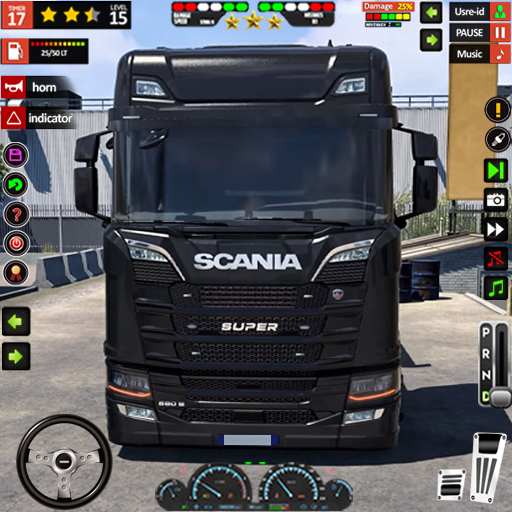 Game Truk: Sopir Truk Kargo