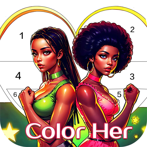 Color Her: Color by number