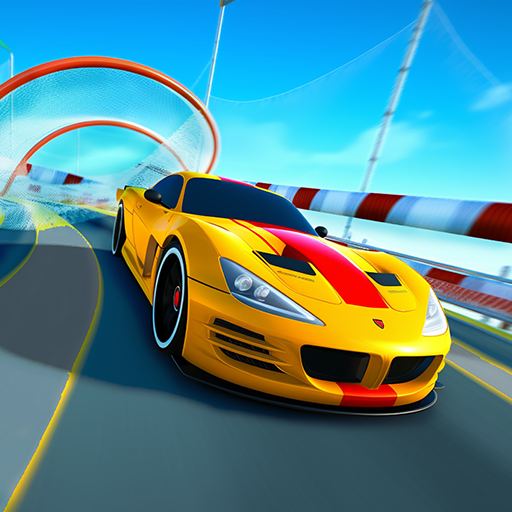 sky race 3d: game balap mobil