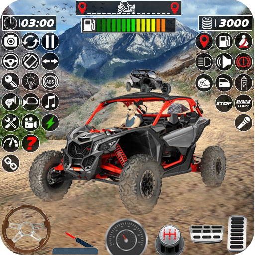 Offroad-Buggy-Fahrer