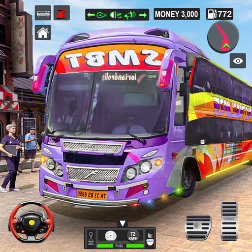 US City Bus Driving: Bus Games