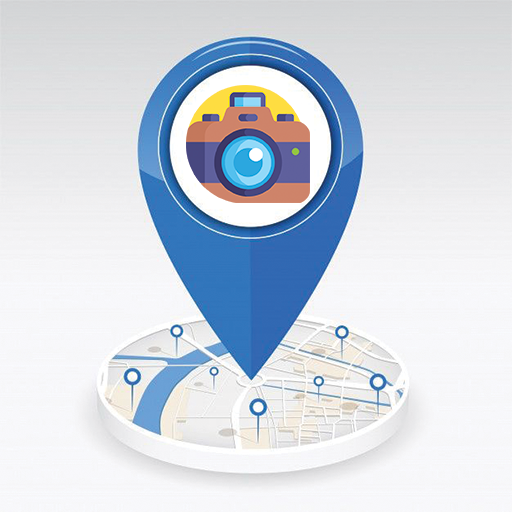 GPS-kaartcamera: geotagfoto's