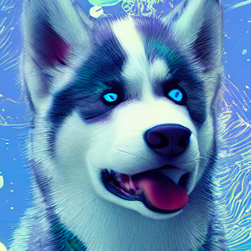 papel parede husky siberiano