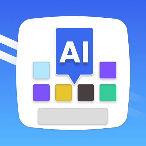 AI Photo Keyboard Theme & Font