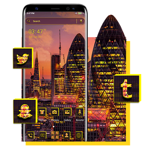 London Evening Launcher Theme