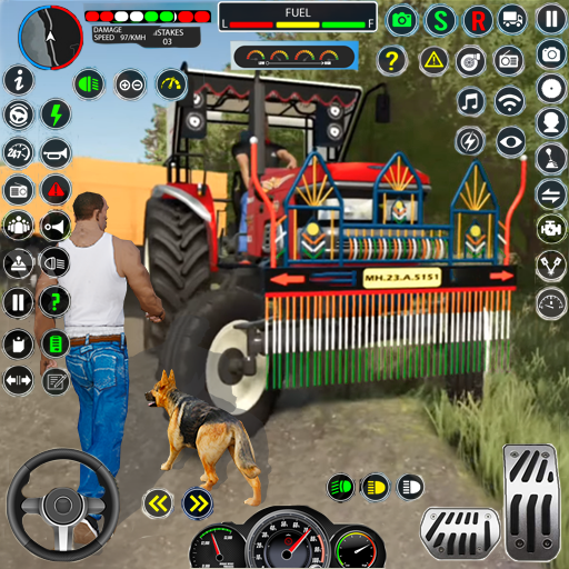 Trattore agricolo Gioco Sim 3D