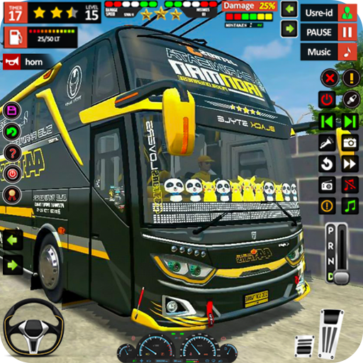 極限巴士遊戲：Coach Bus 3d