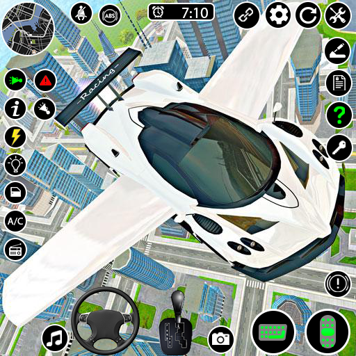 Flying Car Game driving