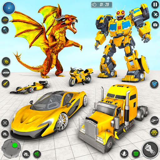 jogo de carro robô: jogo robô