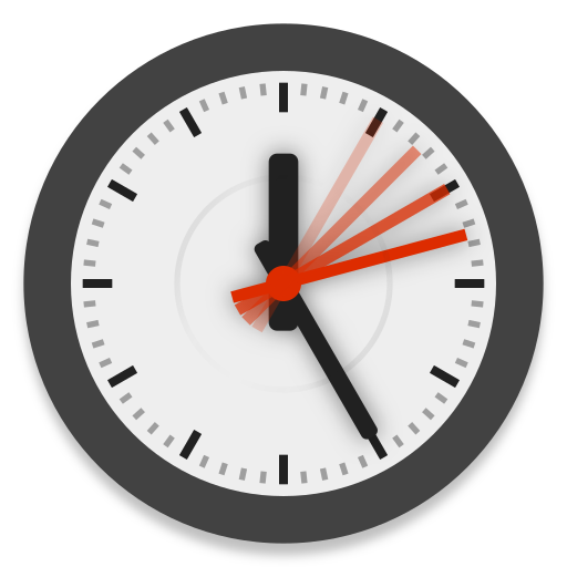 Animated Analog Clock Widget