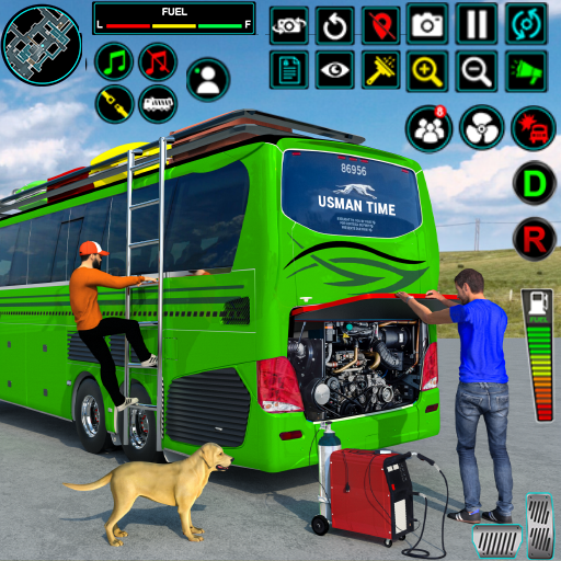 jeux conduite bus indien 3d