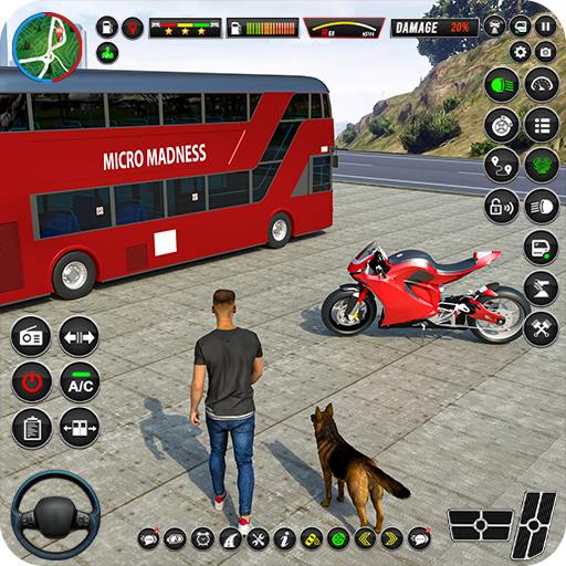 Tour Coach Bus Driving 3d Game