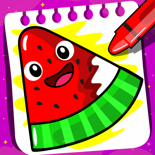 Fruits Coloring- Food Coloring