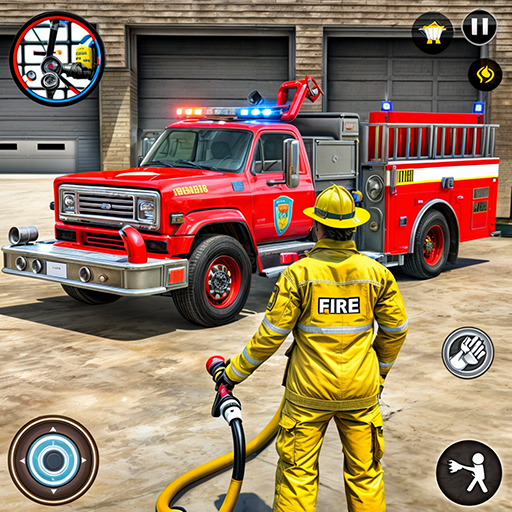 Fireman Truck Rescue Simulator