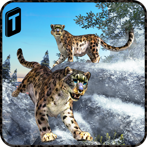 Forest Snow Leopard Sim