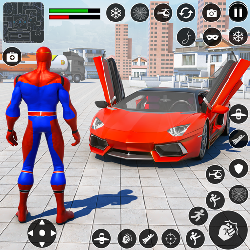 Juego de luchador araña