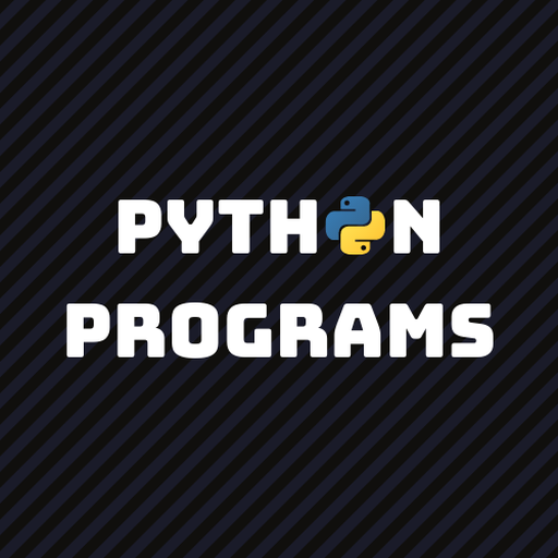 Python Programs: Exercises