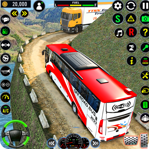 Uphill Bus Simulator Games 3d