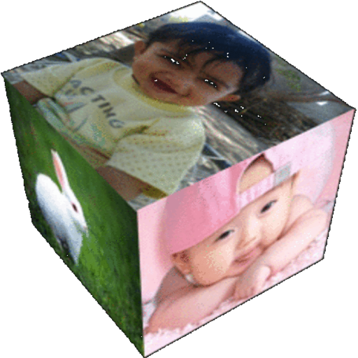 3D Photo Cube Live Wallpaper