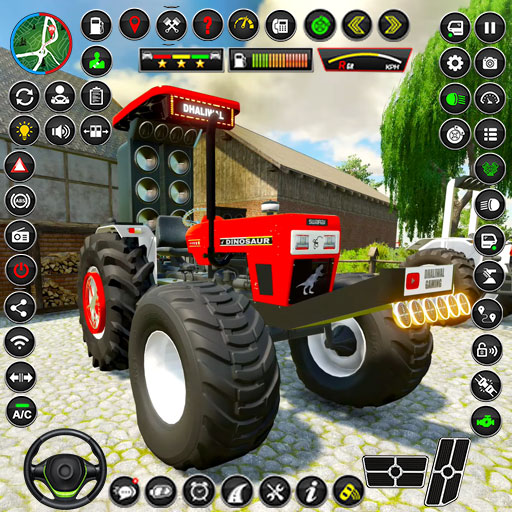 Farming Games Tractor Driving