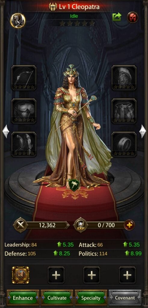 Enhancing General Cleopatra