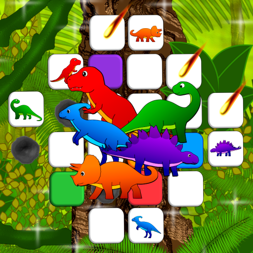 Dino Dome City - Color Sort