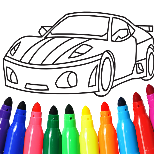 Carros colorir jogo