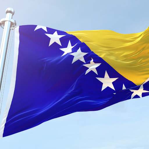 Bosnia And Herzegovina flag