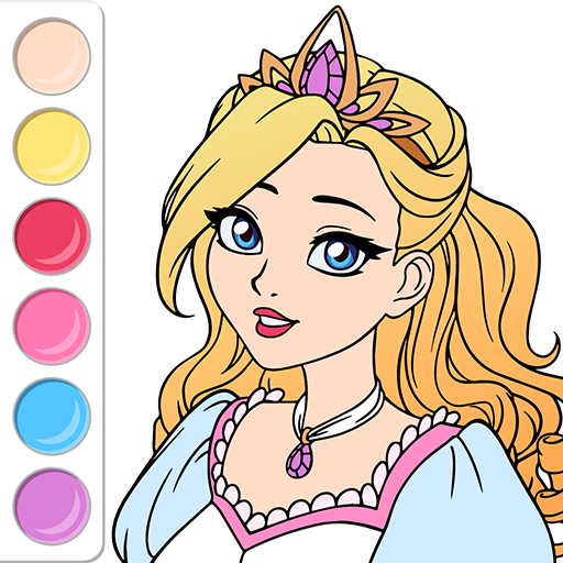 Princess Coloring Book Game